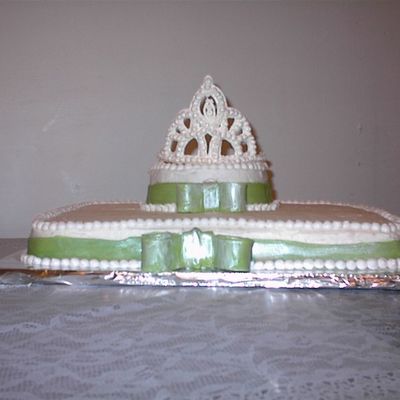 Pageant Crown Cake