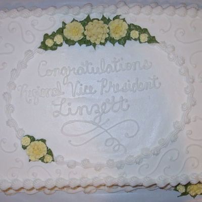 Elegant Congradulations Cake