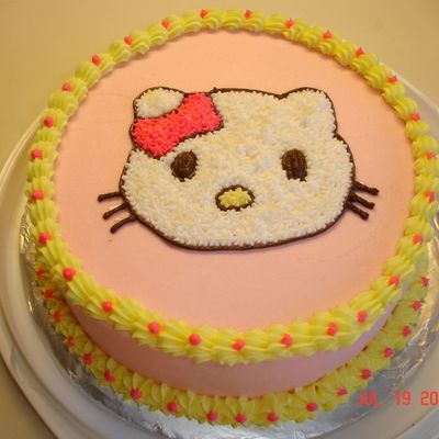 Hello Kitty-- First Course 1 Cake!