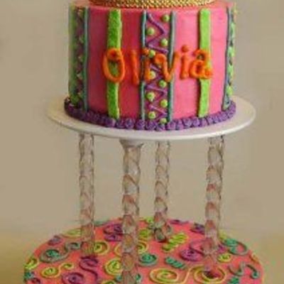 Whimsical Birthday Cake