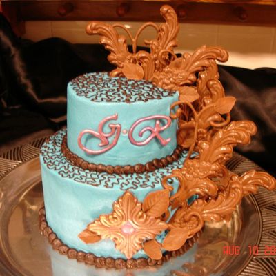 Chocolate Scroll Cake