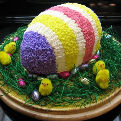 Easter Egg With Chicks