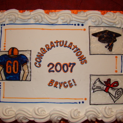 High School Graduation Cake