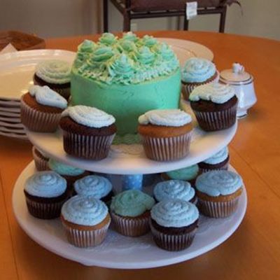 Baby Boy Shower Cake