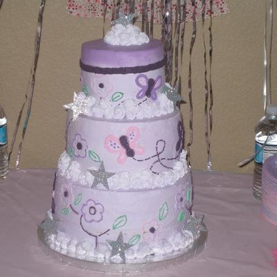 Sugar Plum Themed Cake