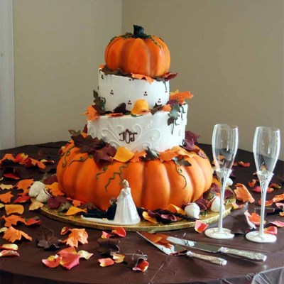 Fall Pumpkin Wedding