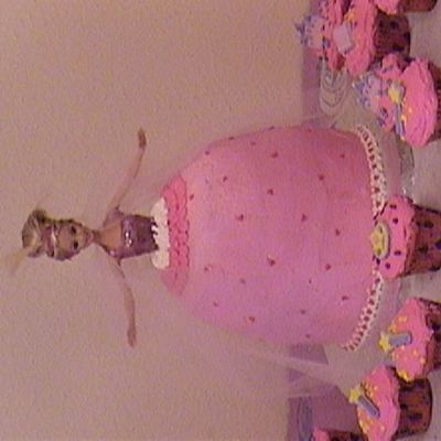 Pink Cinderella Cake