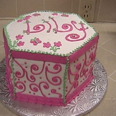 Pink Hexagon