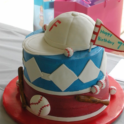 Niece's Baseball Cake