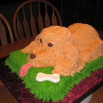 Labradoodle Cake