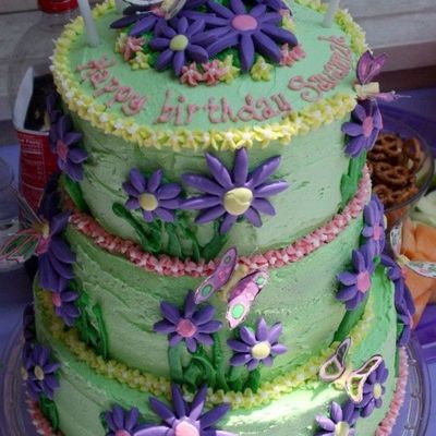 Daisies And Butterflies