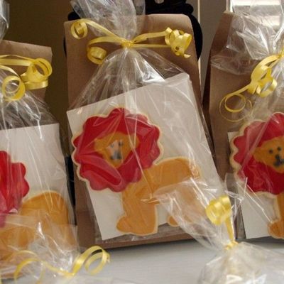 Lion Cookies For School (Mascot)