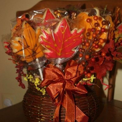 Fall Cookie Bouquet