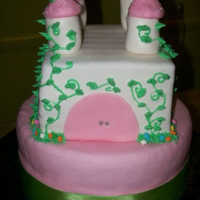 Princess Castle Cake