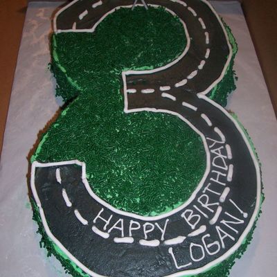 Race Track Cake