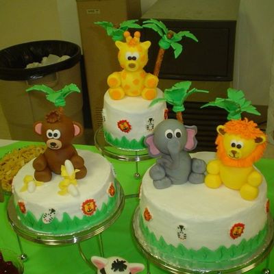 Safari/rainforest Cake