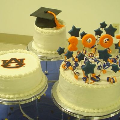 Auburn University Graduation Cake