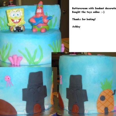 Spongebob Birthday Cake