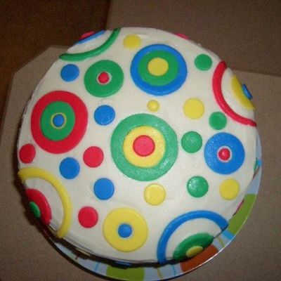 My First Attempt At A Decorated Cake Ever!!