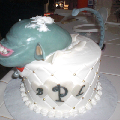 Planet 51 Anniversary Cake