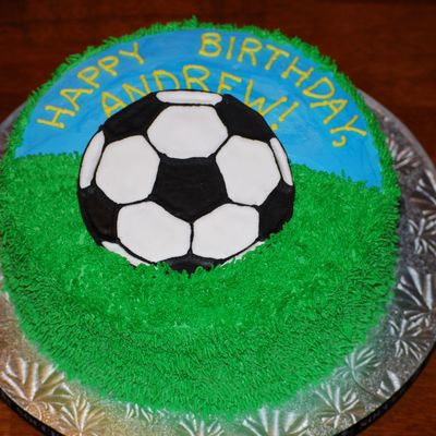 Soccer Ball Cake
