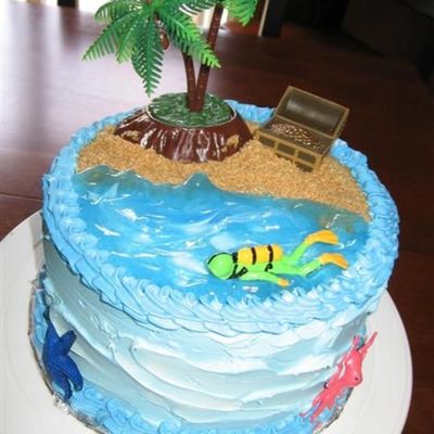 Summer Beach Cake