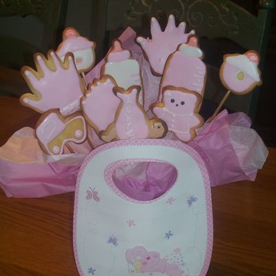 New Baby Cookie Bouquet