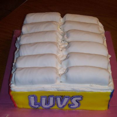 Package Of Diapers.