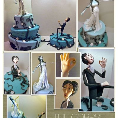 The Corpse Bride Cake