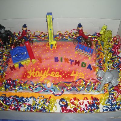 Circus Carnival Cake