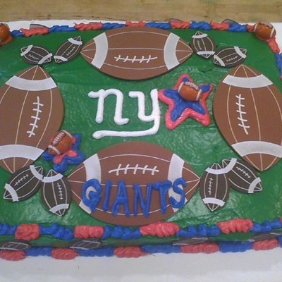 Football Cake Giants
