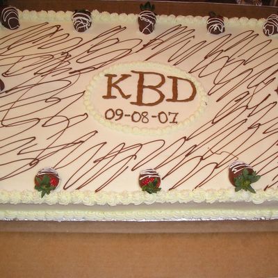 Couples Cake For Cocktail Party