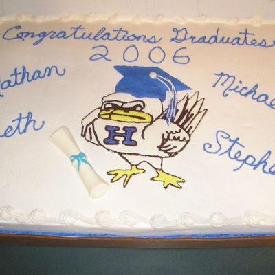 Graduation Cake For High School Graduation