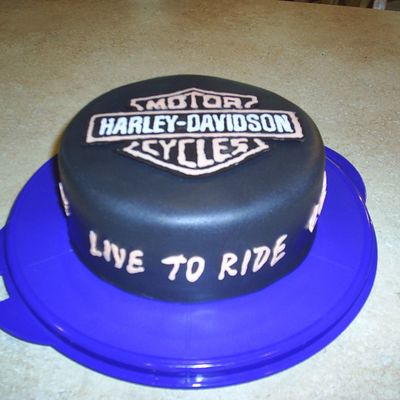 Harley Davidson Cake