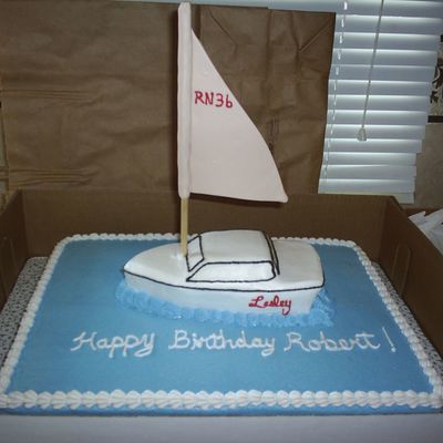 Sailboat Cake