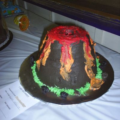 Volcano Cake