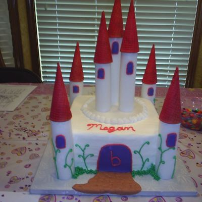 Princess Castle Cake