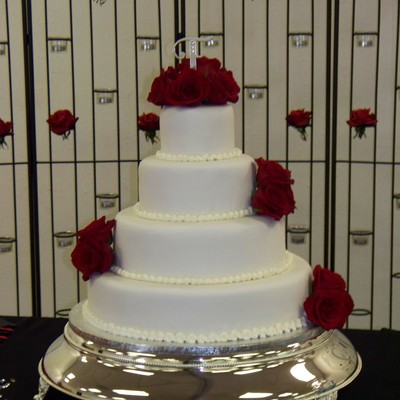 A&l Fleet Wedding Cake