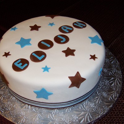 Baby Boy Shower Cake