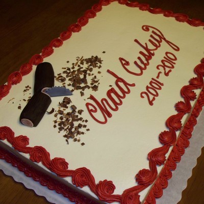 Co-Worker Going Away Cake