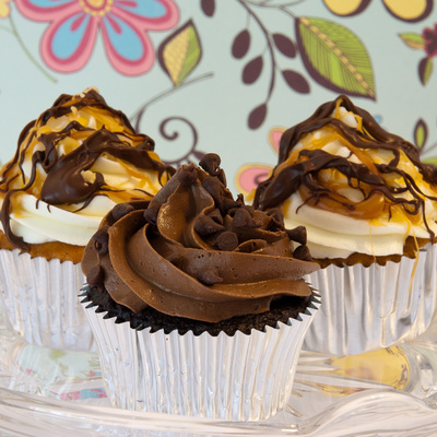 Chocolate Samoa Cupcakes