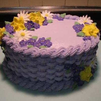 Wilton Course 2 Final Cake