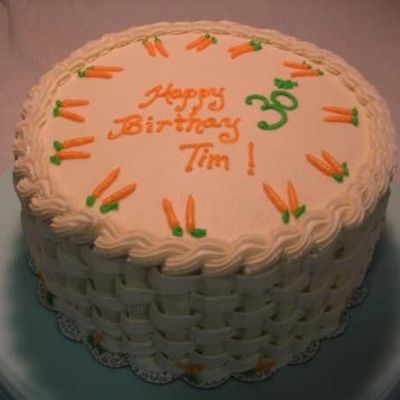 Birthday Carrot Cake