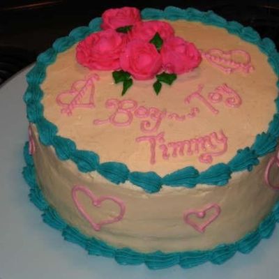 Wilton Course 1 Cake