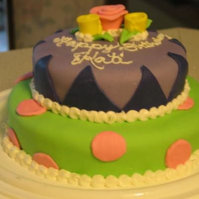 Whimsical Birthday Cake