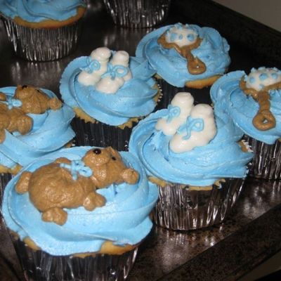 Baby Shower Cupcakes