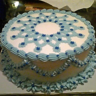 Two-Tone Blue