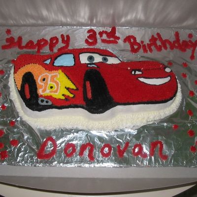 Lighting Mcqueen From The Movie Cars