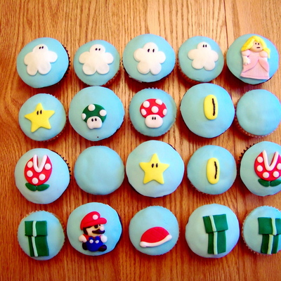 Mario Bros. Cupcakes