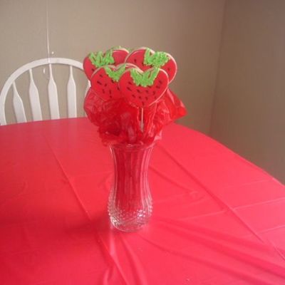Strawberry Cookie Bouquet
